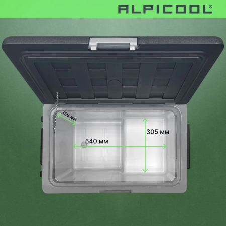 Компрессорный автохолодильник Alpicool U45 (12/24)